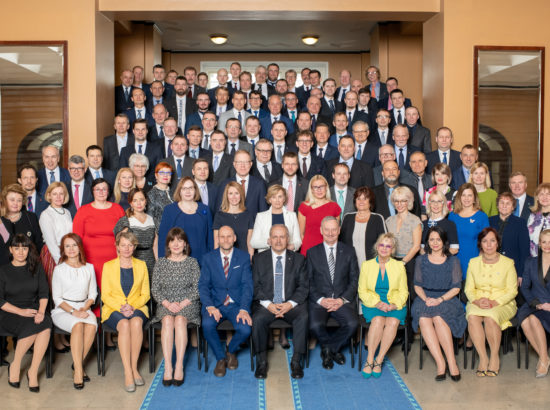 XIV Riigikogu koosseisu ühispilt, 4. aprill 2019