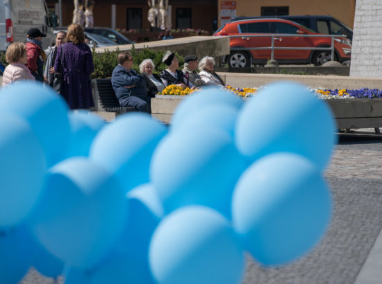 Juuniküüditamise mälestustseremoonia Vabaduse väljakul