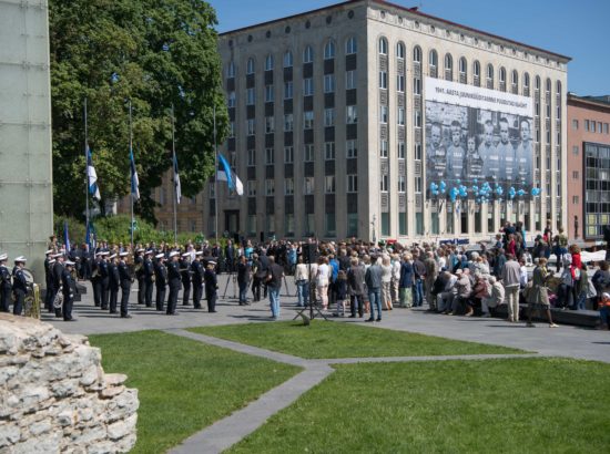 Juuniküüditamise mälestustseremoonia Vabaduse väljakul