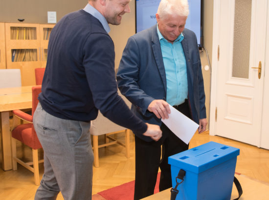 Põhiseaduskomisjoni esimehe ja aseesimehe erakorraline valimine