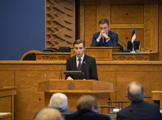 Täiskogu istung, olulise tähtsusega riikliku küsimuse „Eesti Kodanikuühiskonna Arengukontseptsiooni rakendamine“ arutelu