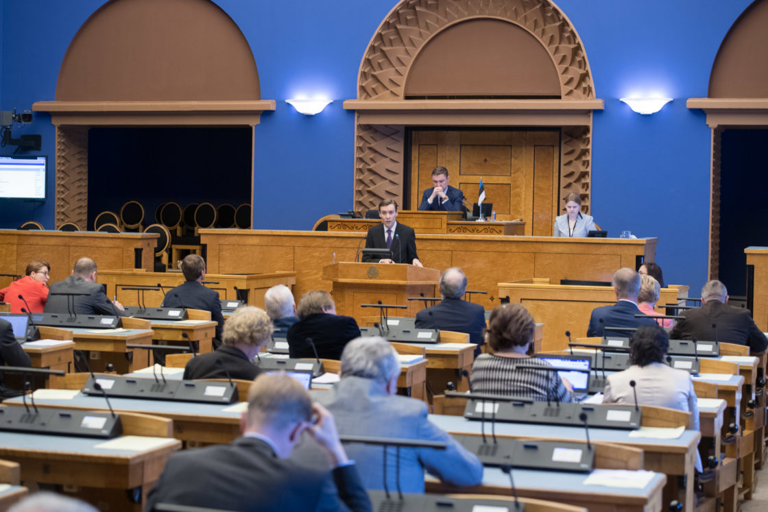 Täiskogu istung, olulise tähtsusega riikliku küsimuse „Eesti Kodanikuühiskonna Arengukontseptsiooni rakendamine“ arutelu