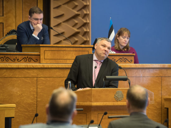 Täiskogu istung, olulise tähtsusega riikliku küsimuse „Eesti Kodanikuühiskonna Arengukontseptsiooni rakendamine“ arutelu