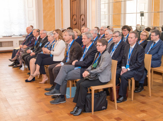 Riigikogu esimees Eiki Nestor avas Euroopa Liidu Kõrgemate Kohtute Presidentide Ühenduse konverentsi