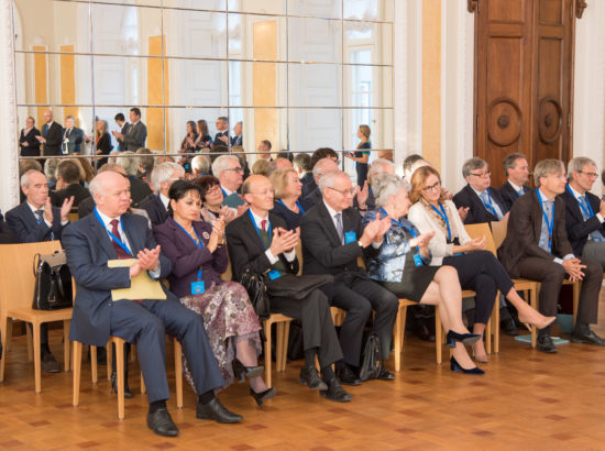 Riigikogu esimees Eiki Nestor avas Euroopa Liidu Kõrgemate Kohtute Presidentide Ühenduse konverentsi