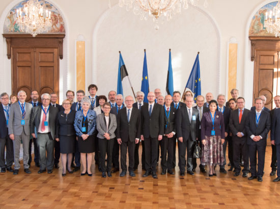 Riigikogu esimees Eiki Nestor avas Euroopa Liidu Kõrgemate Kohtute Presidentide Ühenduse konverentsi