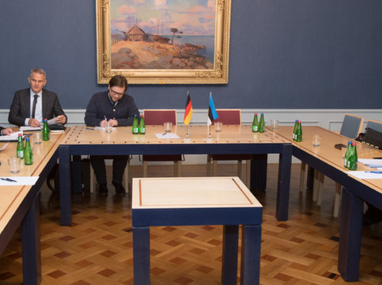 Rahanduskomisjoni delegatsioon kohtus Bundestagi rahanduskomisjoni delegatsiooniga
