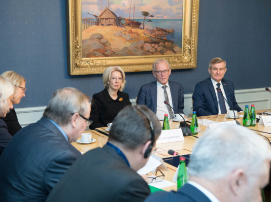 Balti Assamblee Presiidiumi ja riikide parlamentide spiikrite kohtumine