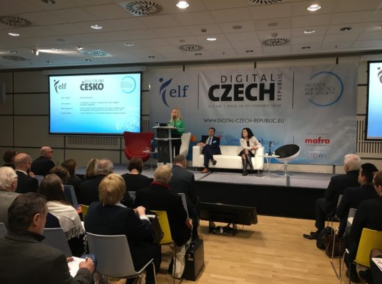 Riigikogu aseesimees Hanno Pevkur ja liige Taavi Rõivas osalesid Prahas digiteemalisel konverentsil „Czech Digital Republic“