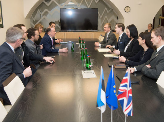 Euroopa Liidu asjade komisjoni liikmed kohtusid Ühendkuningriigi valitsuse liikme, Euroopa Liidust väljaastumise riigisekretäri lord Martin Callananiga