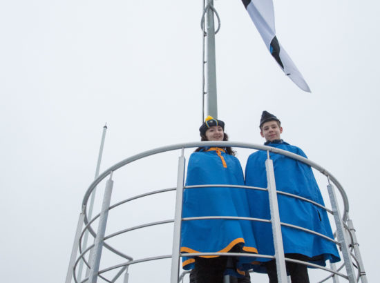 Veebruaris heiskavad Pika Hermanni tornis lipu noorkotkad ja kodutütred