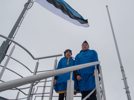 Veebruaris heiskavad Pika Hermanni tornis lipu noorkotkad ja kodutütred