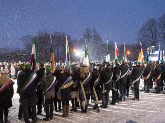 Eesti Vabariigi 100. aastapäeva lipuheiskamise tseremoonia