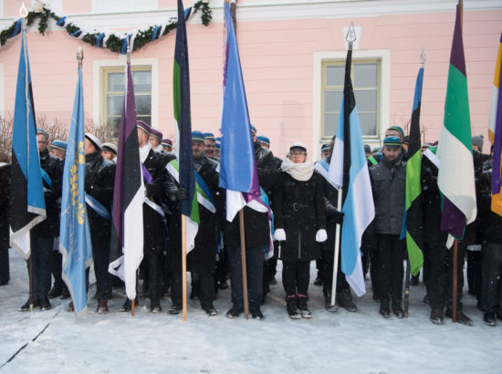 Eesti Vabariigi 100. aastapäeva lipuheiskamise tseremoonia