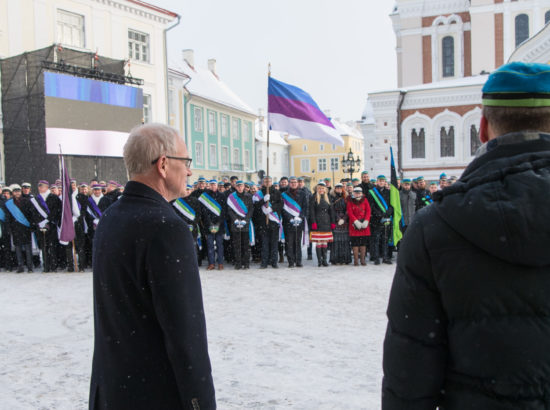 Riigikogu esimees Eiki Nestor kohtus akadeemiliste organisatsioonidega