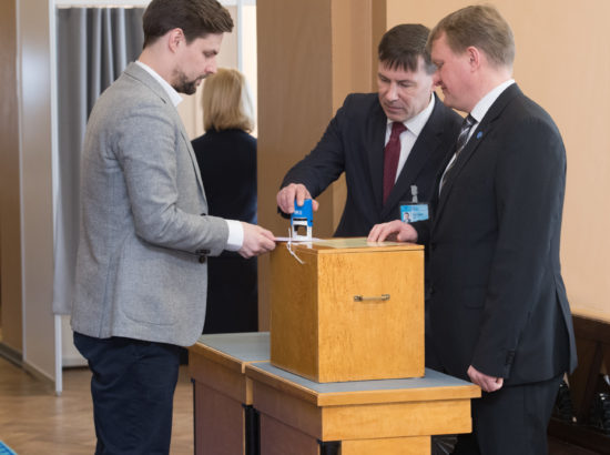 Riigikogu juhatuse valimised 2018