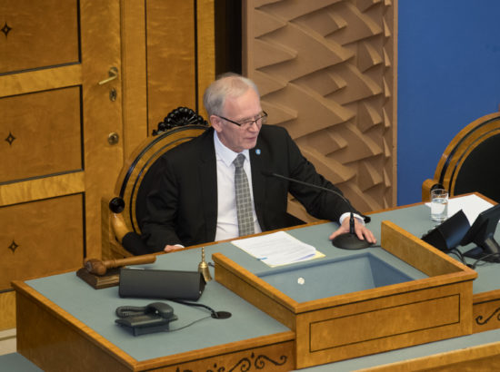 Riigikogu juhatuse valimised 2018