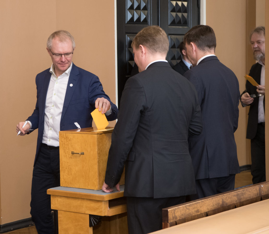 Riigikogu juhatuse valimised 2018