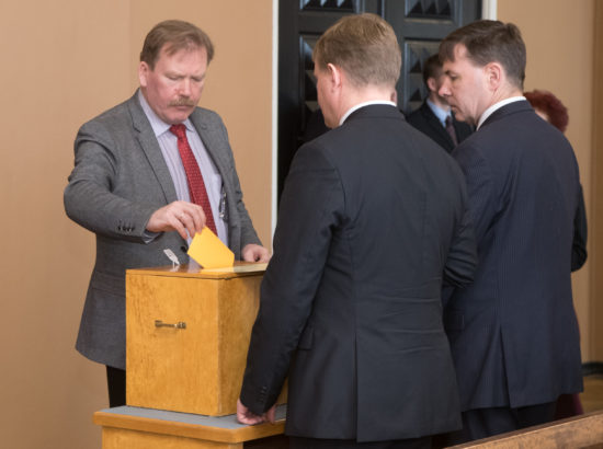 Riigikogu juhatuse valimised 2018