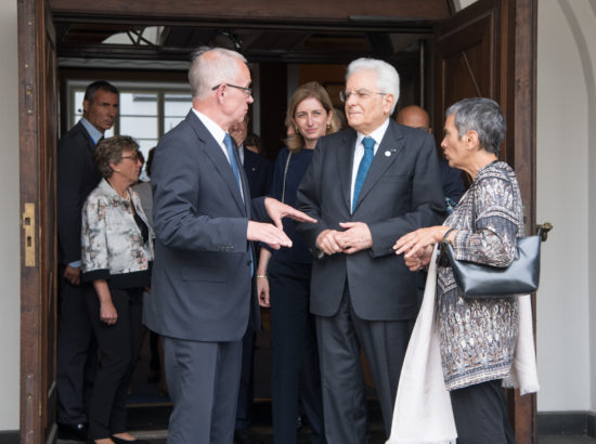 Kohtumine Itaalia presidendi Sergio Mattarellaga