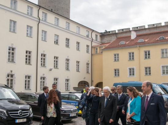 Kohtumine Itaalia presidendi Sergio Mattarellaga