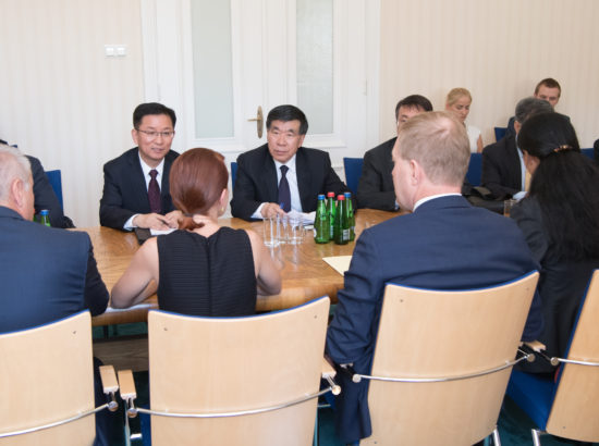Kohtumine Hiina Poliitilise Konsultatiivkomitee (CPPCC) väliskomisjoni delegatsiooniga