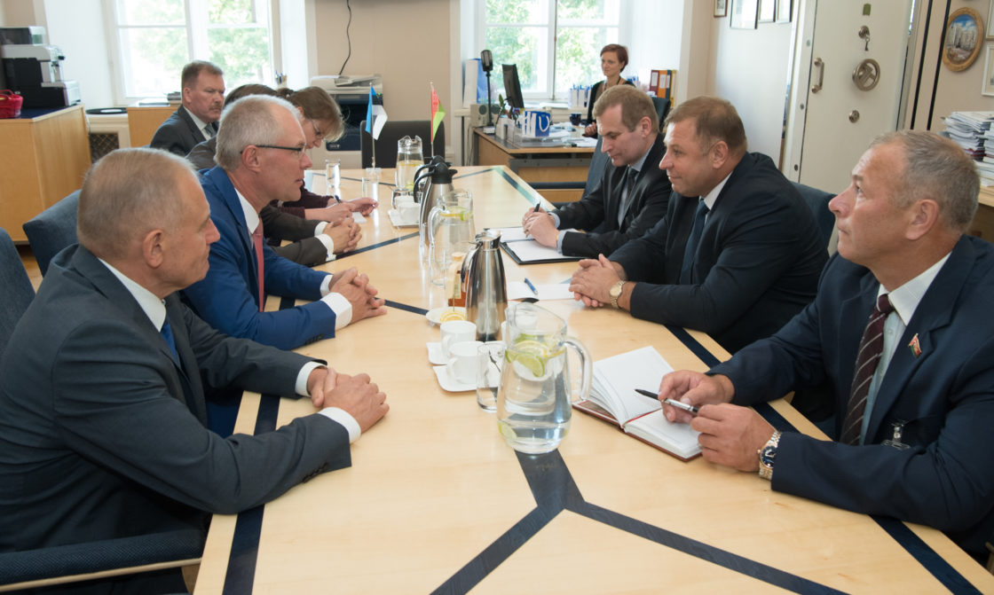 Riigikaitsekomisjoni ja Euroopa Liidu asjade komisjoni liikmed kohtusid Valgevene kaitsekomisjoniga