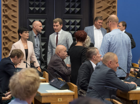 Riigikogu sügisistungjärgu avaistung, 10. september 2018