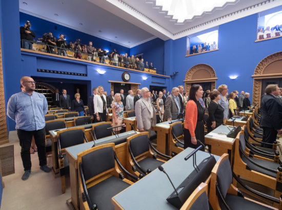 Riigikogu sügisistungjärgu avaistung, 10. september 2018