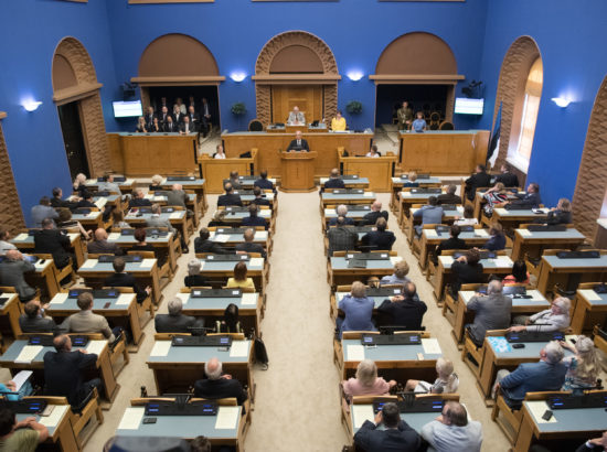 Riigikogu sügisistungjärgu avaistung, 10. september 2018