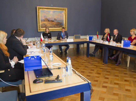 Euroopa Liidu asjade komisjoni esimees Toomas Vitsut võõrustad Läti, Leedu ja Poola kolleege