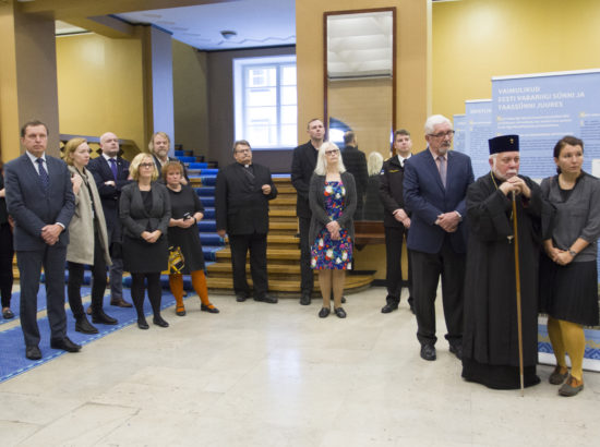 Näituse „Vaimulikud Eesti Vabariigi sünni ja taassünni juures“ avamine