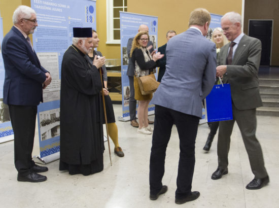 Näituse „Vaimulikud Eesti Vabariigi sünni ja taassünni juures“ avamine