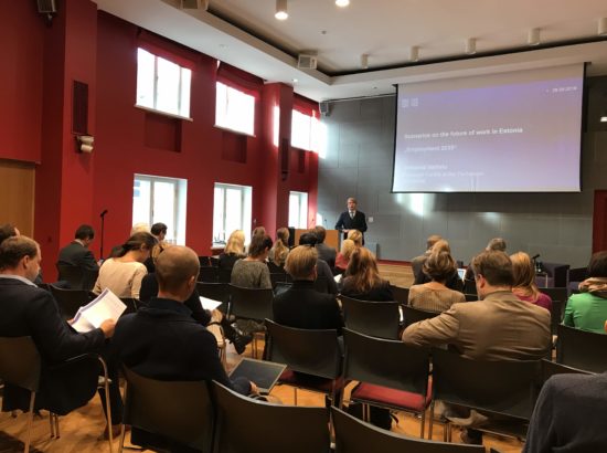 Arenguseire Keskuse ja Soome Innovatsioonifondi Sitra seminar „Tuleviku töö“