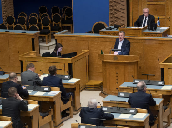 Riigikogu istung 3.12.2018, avaldus Ukraina toetuseks