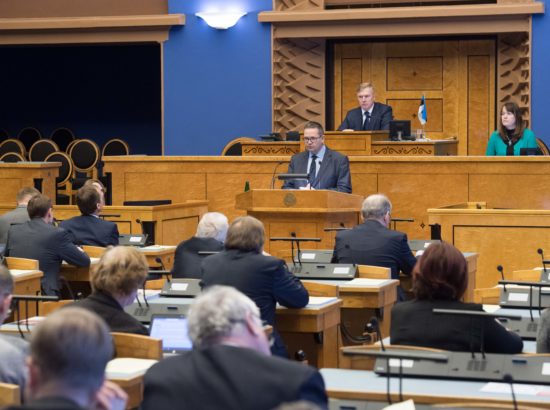 Täiskogu istung, Riigikogu nimetas Villu Kõve Riigikohtu esimeheks