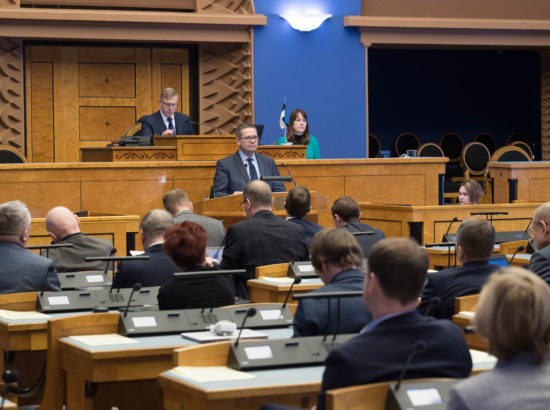 Täiskogu istung, Riigikogu nimetas Villu Kõve Riigikohtu esimeheks