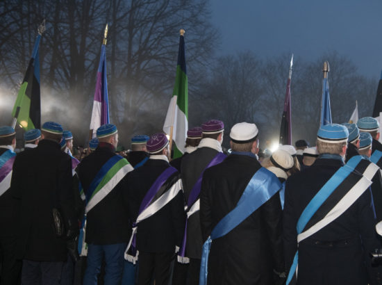 Eesti Vabariigi aastapäeva lipuheiskamise tseremoonia