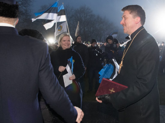 Eesti Vabariigi aastapäeva lipuheiskamise tseremoonia