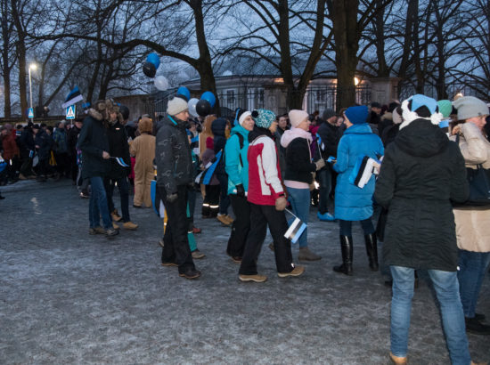 Eesti Vabariigi aastapäeva lipuheiskamise tseremoonia