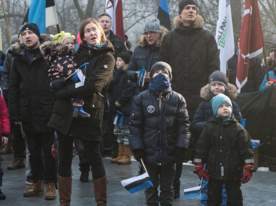 Eesti Vabariigi aastapäeva lipuheiskamise tseremoonia