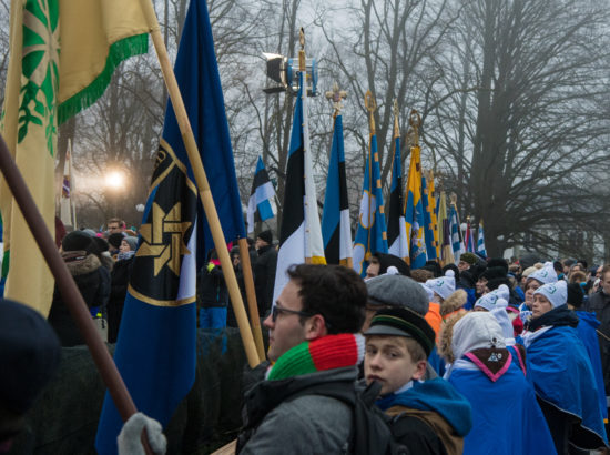 Eesti Vabariigi aastapäeva lipuheiskamise tseremoonia