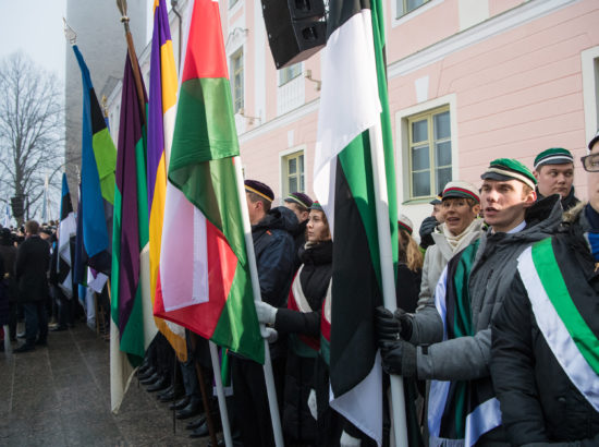 Eesti Vabariigi aastapäeva lipuheiskamise tseremoonia