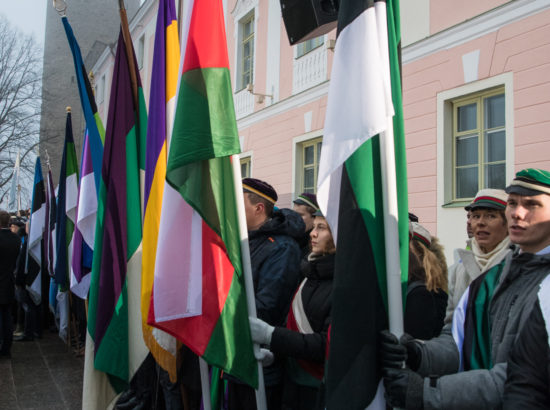 Eesti Vabariigi aastapäeva lipuheiskamise tseremoonia