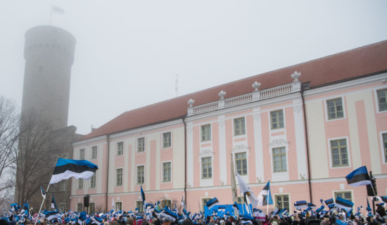 Eesti Vabariigi aastapäeva lipuheiskamise tseremoonia