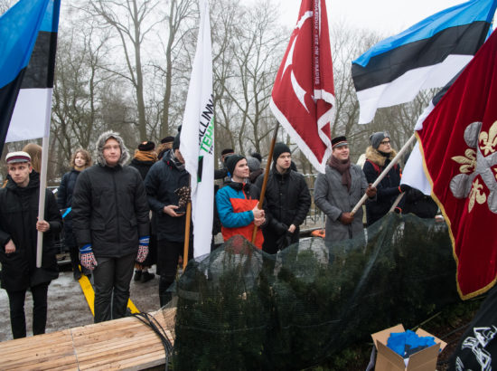 Eesti Vabariigi aastapäeva lipuheiskamise tseremoonia