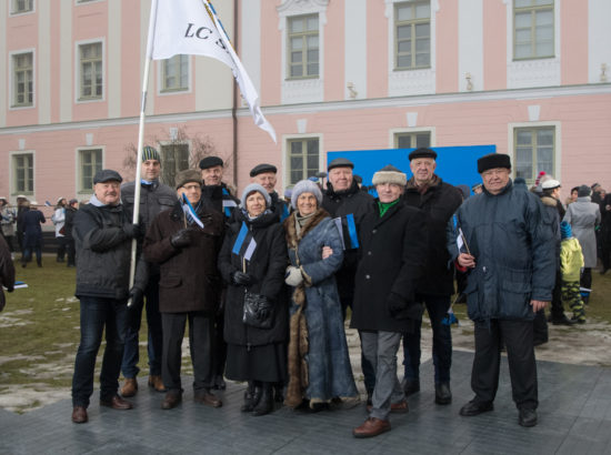 Eesti Vabariigi aastapäeva lipuheiskamise tseremoonia