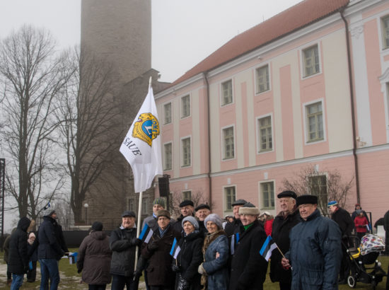 Eesti Vabariigi aastapäeva lipuheiskamise tseremoonia