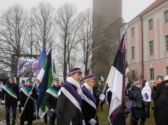 Eesti Vabariigi aastapäeva lipuheiskamise tseremoonia