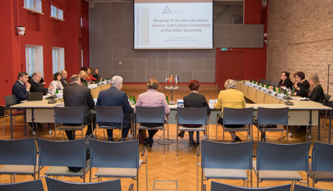 Balti Assamblee haridus-, teadus- ja kultuurikomisjoni istung